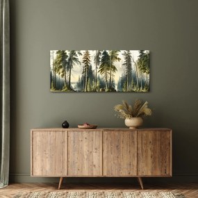 Tablou - Peisaj de epocă de păduri (120x50 cm)