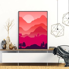 Poster - Peisaj montan (A4)