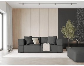 Canapea gri închis 214 cm Esther – Milo Casa