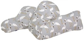 Perna pentru gravide si alaptat, Flamingo Grey