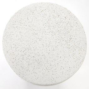 Masuta de cafea Giza alba - H53 cm
