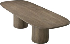 Masa dining deosebita design LUX Glenmont 300x120cm
