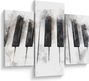 Tablou - Pian, acuarelă (90x60 cm)