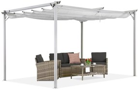 Alb La Palma 3x3m Garden Point pergolă terasă