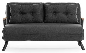 Canapea extensibilă Sando 2 Dark Grey