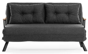 Canapea extensibilă Sando 2 Dark Grey