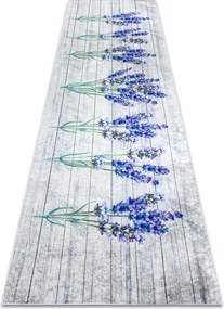 ANDRE 2716 covor lavabil Lavandă anti-alunecare - gri / violet