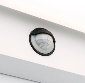 Aplica LED reglabila de exterior cu senzor de miscare IP54 GINGE alba