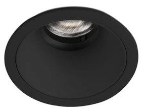 Spot LED incastrabil tavan orientabil LOX 2700K negru