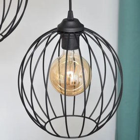 Lustră LED pe cablu MERCURE 3xE27/15W/230V