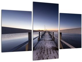 Tablou - Pe dig (90x60 cm)