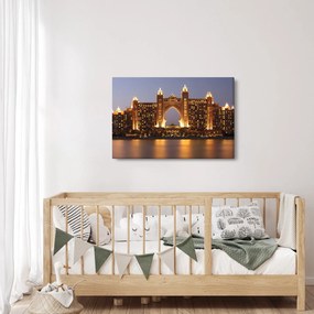 Tablou construcției în Dubai (90x60 cm)