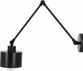 Aplica de perete 1xE27/20W/230V neagră