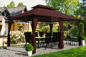 Deuba Foisor de gradina Topas 4x3 maro