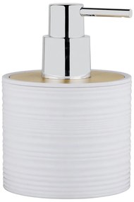 Dozator de săpun lichid alb din plastic 350 ml Lyon – Allstar