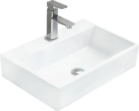 Mexen Paula lavoar de blat 53 x 36 cm, alb - 21935300