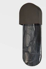 Aplica de perete design modern HOBART, neagra