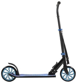 Trotineta din aluminiu NOVOKIDS™ Matrix Scooter, Maxim 100 kg, Functie Super Brake, Maner reglabil pe inaltime, Diametru roata 200 mm, Albastru