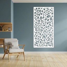 SENTOP | Pictură abstractă cu flori pe perete | PINIIA