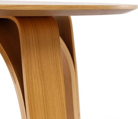 MAZZONI EXPORT BOLZANO 1200 Stejar Natural - MASĂ ROTUNDĂ DIN LEMN PENTRU BUCĂTĂRIE DINING LIVING MODERN CLASSIC