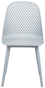 Set 4 buc scaun tip bar Erielle (albastru). 1078732