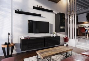Expedo Mobilă sufragerie ELPASO 10, negru/negru luciu