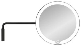 Oglindă de perete/cosmetică (5x) cu led/de mărire ø 20 cm Modo – Blomus