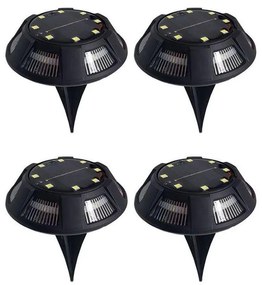 SET 4x LED lampă solară LED/1,2V 200 mAh IP44