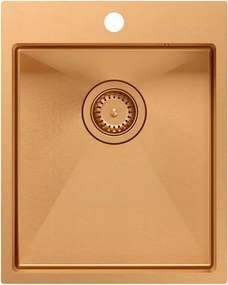 Chiuveta inox RUSSEL 90 cupru