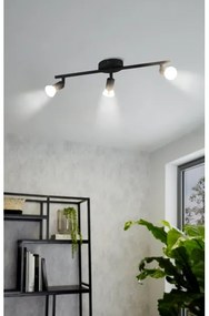Spot LED Eglo 32431 BUZZ-LED 3xGU10/2,8W/230V 3000K negru