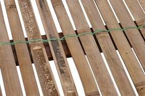 Pat din bambus și rattan, 180x200 cm, „Bali”