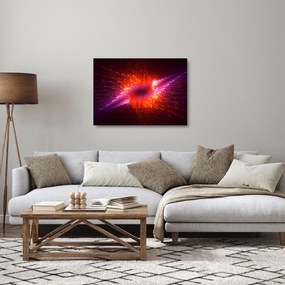 Tablou pe sticlă modern abstract cu spini (70x50 cm)