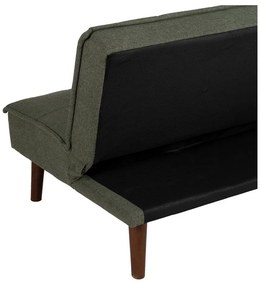 Canapea verde extensibilă cu tapițerie din chenille 181 cm – Ixia