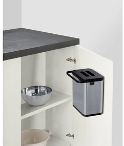 Recipient pentru deșeuri compostabile argintiu mat 3 l Colin – Wenko