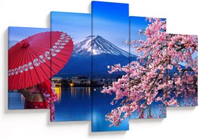 Tablou - cu privire la munte - Japonia (150x105 cm)