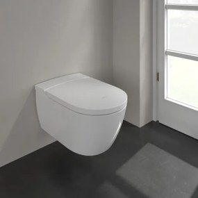 Villeroy & Boch V0E100R1 - Bideu suspendat VICLEAN cu capac SoftClose, alb alpin +DO
