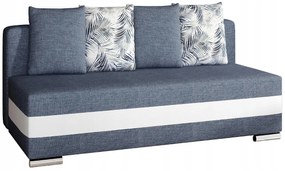 Expedo Canapea extensibilă CECILIA, 195x83x86, sawana 80/soft 17 pernă botanical 80