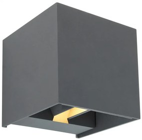 Aplica LED exterior ambientala moderna lumina sus / jos IP44 VERONIKA