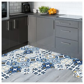 Set 10 autocolante pentru podea Ambiance Hexagons Jelilna, 20 x 18 cm