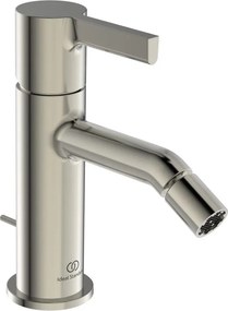 Baterie bideu Ideal Standard Atelier Joy argintiu Silver Storm cu ventil