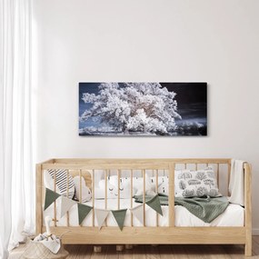 Tablou - Albă ca Zăpada Copac (120x50 cm)