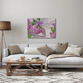 Tablou - Flori de liliac (70x50 cm)