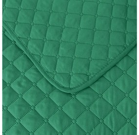Cuvertura de pat cu model LANTA, verde Dimensiune: 220 x 240 cm