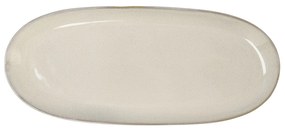 Platou pentru servire bidasoa ikonic alb ceramică (36 x 16 cm) (pack 2x)