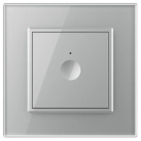 Intrerupator Simplu Cap Scara / Cruce cu Touch LIVOLO cu Rama din Sticla – Protocol Zigbee EC