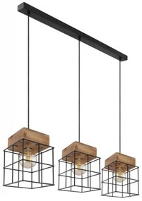 Lustră pe cablu MERRIL 3xE27/60W/230V Globo 15530-3H