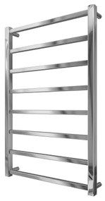 Radiator portprosop TOKIO 174W/230V 80x53 cm oțel inoxidabil/crom lucios