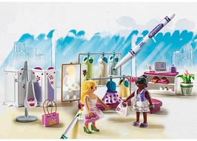 PLAYMOBIL COLOR BUTIC CU HAINE - PLAYMOBIL PM COLOR (PM71372)