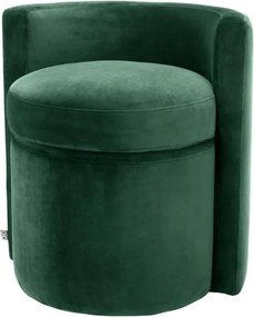 Fotoliu design LUX Arcadia, catifea verde inchis 113162 HZ