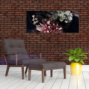 Tablou cu buchet (120x50 cm)